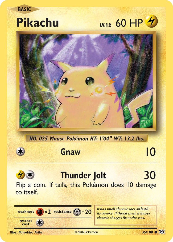 Pikachu (35/108) [XY: Evolutions] | Nerdhalla Games