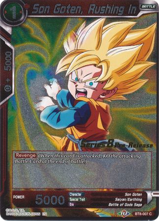 Son Goten, Rushing In [BT8-007_PR] | Nerdhalla Games