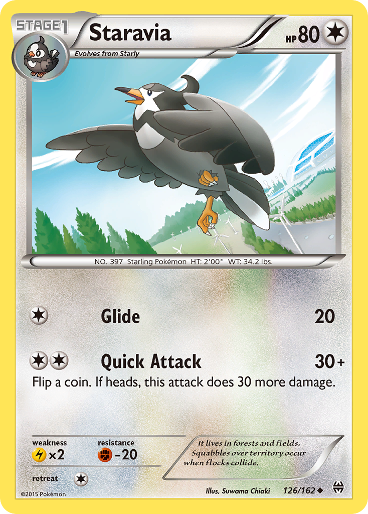 Staravia (126/162) [XY: BREAKthrough] | Nerdhalla Games