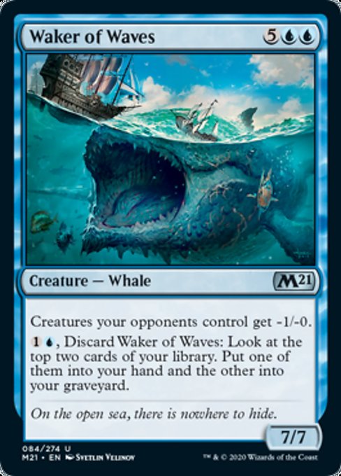 Waker of Waves [Core Set 2021] | Nerdhalla Games