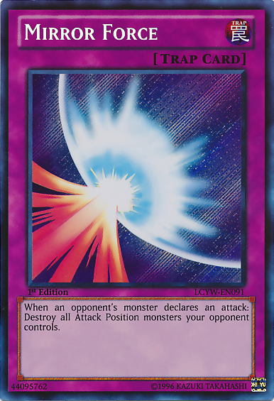 Mirror Force [LCYW-EN091] Secret Rare | Nerdhalla Games