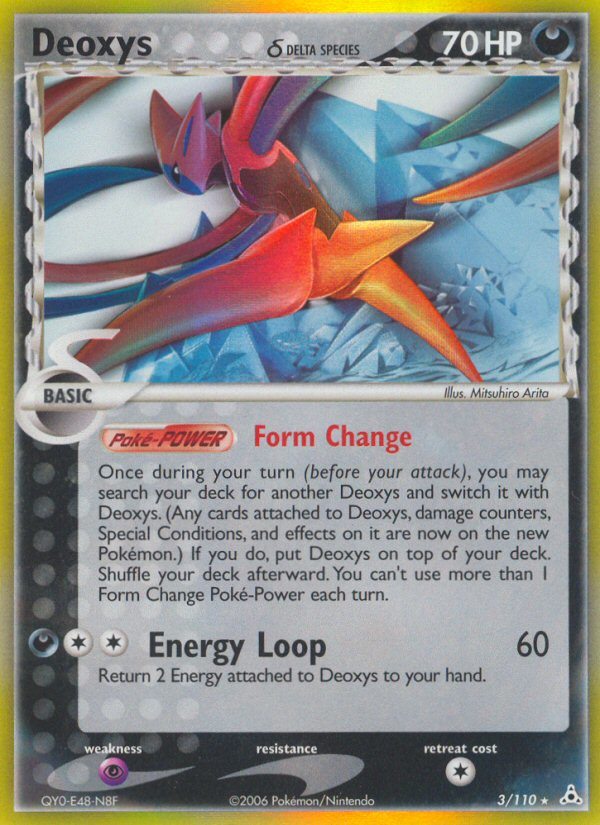 Deoxys (3/110) (Delta Species) [EX: Holon Phantoms] | Nerdhalla Games