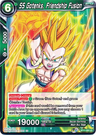 SS Gotenks, Friendship Fusion [BT11-080] | Nerdhalla Games