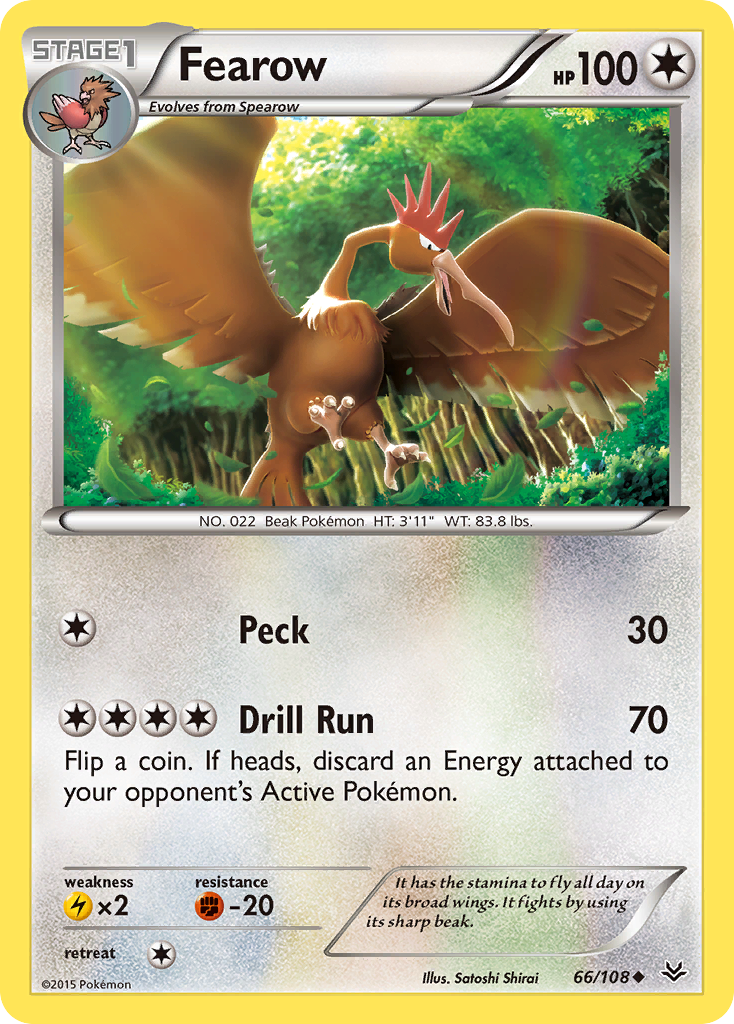 Fearow (66/108) [XY: Roaring Skies] | Nerdhalla Games