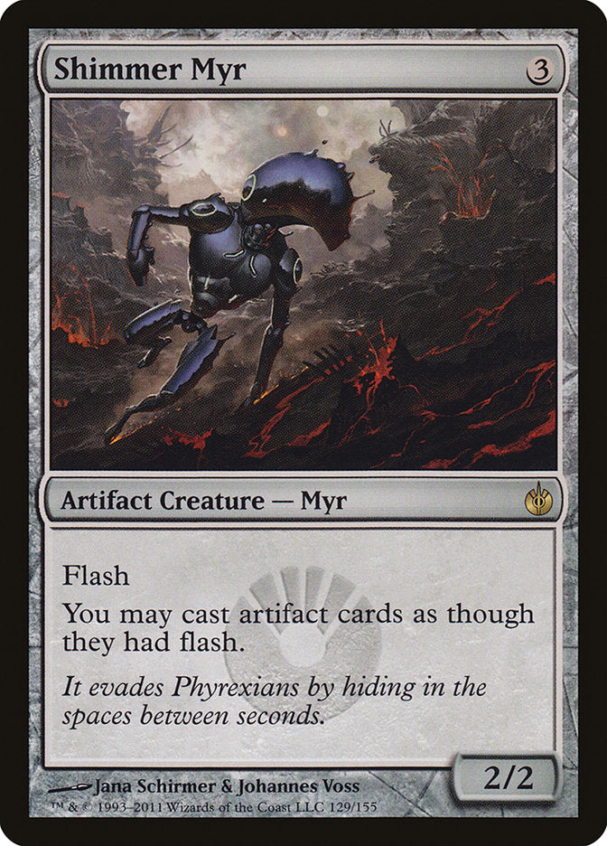 Shimmer Myr [Mirrodin Besieged] | Nerdhalla Games