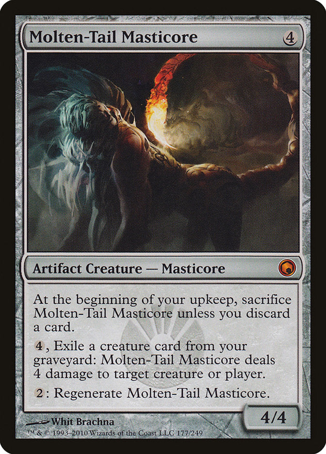 Molten-Tail Masticore [Scars of Mirrodin] | Nerdhalla Games