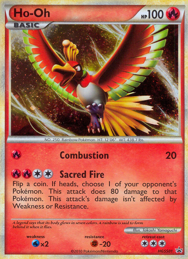 Ho-Oh (HGSS01) [HeartGold & SoulSilver: Black Star Promos] | Nerdhalla Games