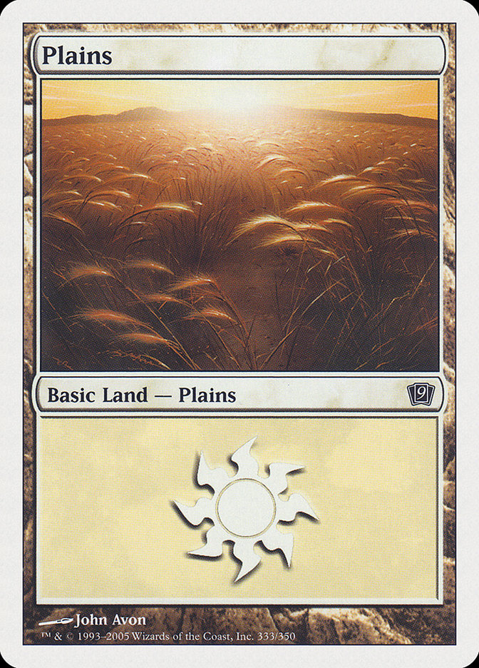 Plains (333) [Ninth Edition] | Nerdhalla Games