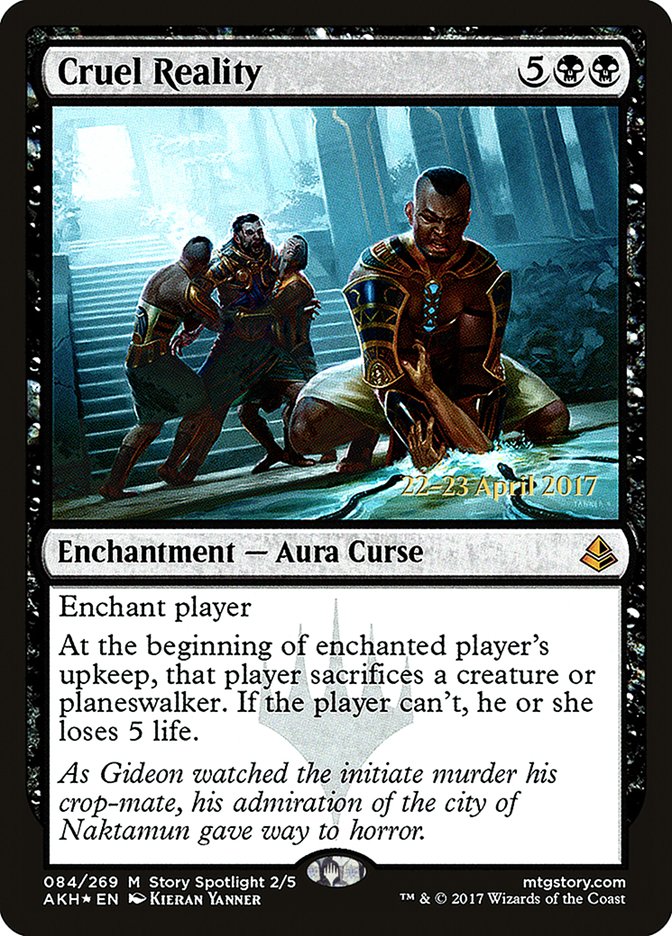 Cruel Reality  [Amonkhet Prerelease Promos] | Nerdhalla Games