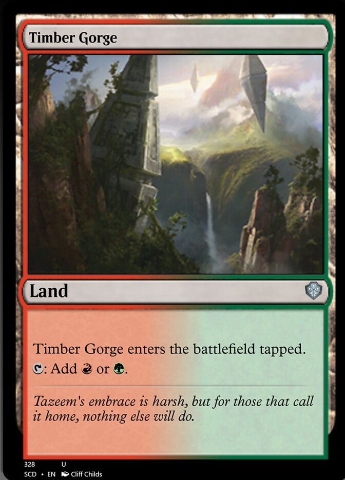 Timber Gorge [Starter Commander Decks] | Nerdhalla Games