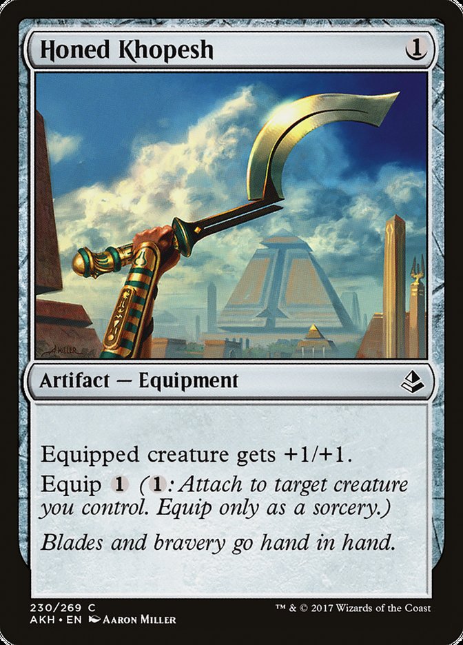 Honed Khopesh [Amonkhet] | Nerdhalla Games