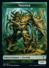 Treefolk // Spider Double-sided Token [Streets of New Capenna Commander Tokens] | Nerdhalla Games