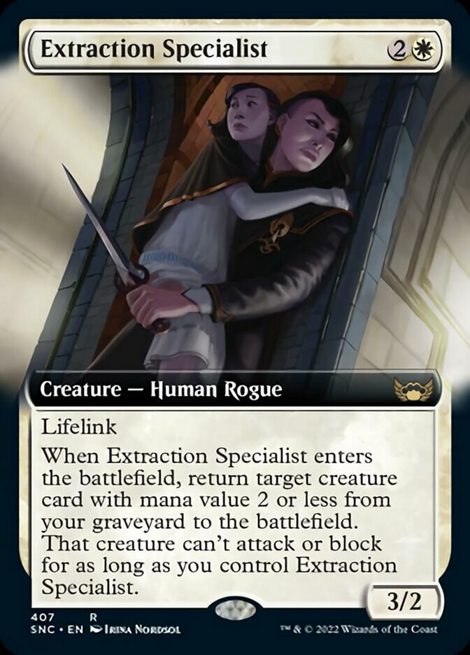 Extraction Specialist (Extended Art) [Streets of New Capenna] | Nerdhalla Games