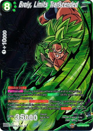 Broly, Limits Transcended (SPR) [BT6-060_SPR] | Nerdhalla Games