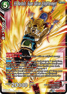 SS Bardock, Super Saiyan Enlightenment [BT13-010] | Nerdhalla Games