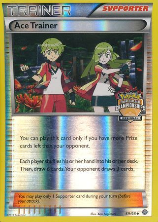 Ace Trainer (69/98) (Regional Championship Promo) [XY: Ancient Origins] | Nerdhalla Games