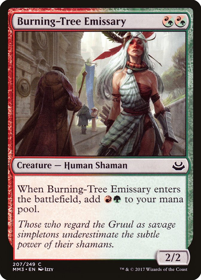 Burning-Tree Emissary [Modern Masters 2017] | Nerdhalla Games