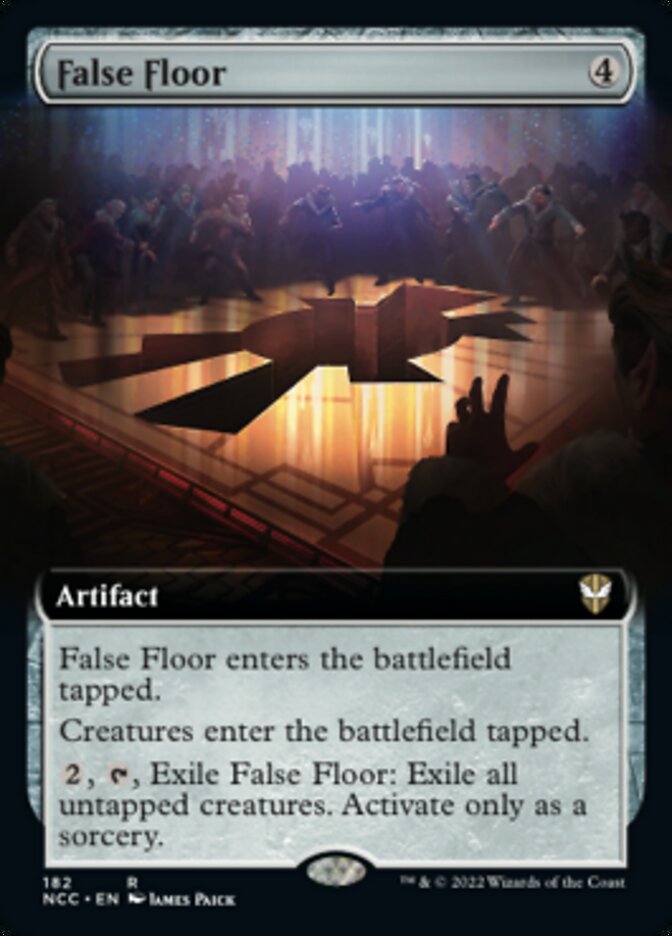 False Floor (Extended Art) [Streets of New Capenna Commander] | Nerdhalla Games