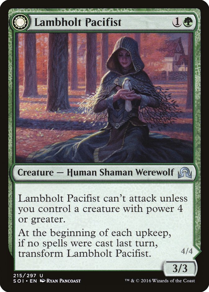 Lambholt Pacifist // Lambholt Butcher [Shadows over Innistrad] | Nerdhalla Games