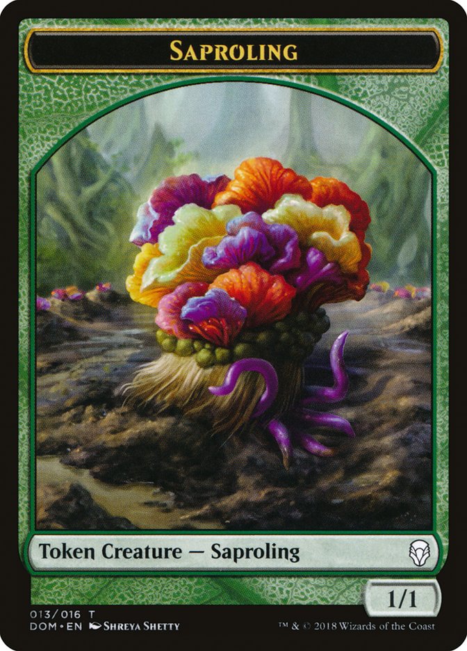 Saproling (013/016) [Dominaria Tokens] | Nerdhalla Games