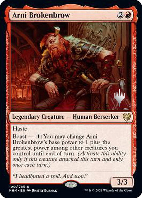 Arni Brokenbrow [Kaldheim Promo Pack] | Nerdhalla Games