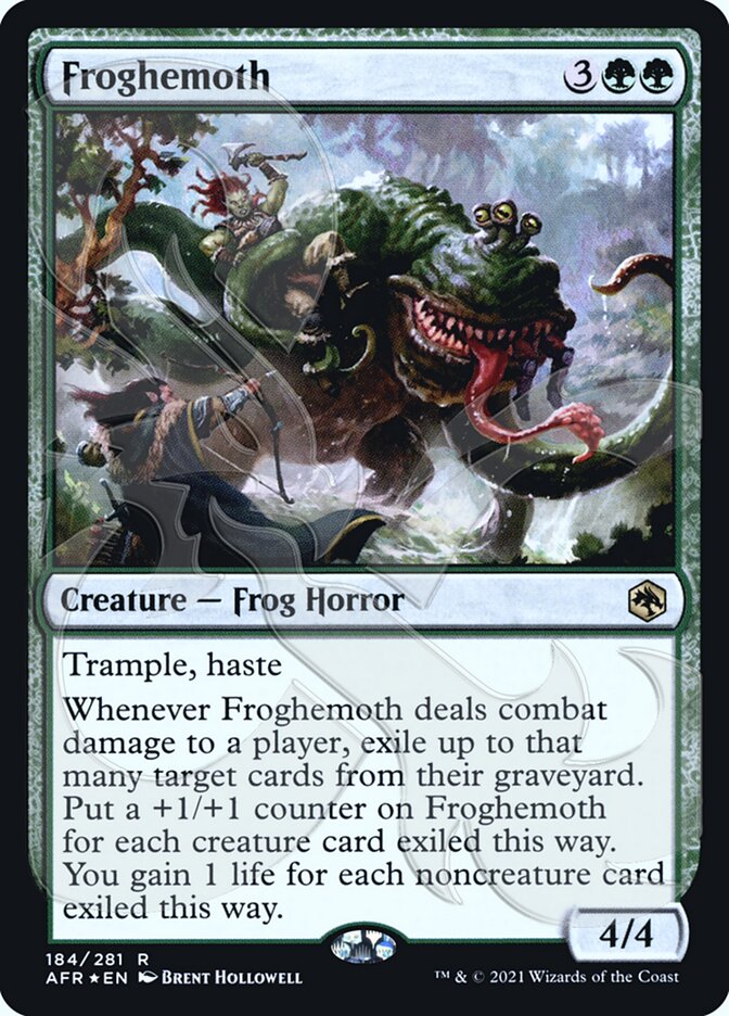 Froghemoth (Ampersand Promo) [Dungeons & Dragons: Adventures in the Forgotten Realms Promos] | Nerdhalla Games