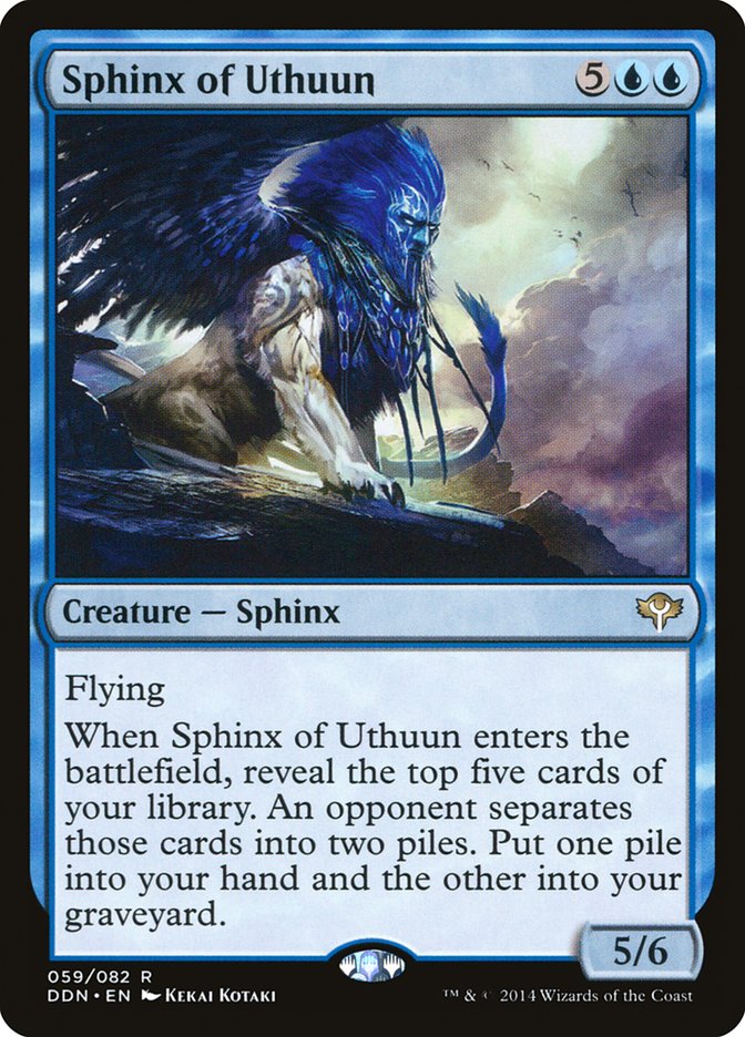 Sphinx of Uthuun [Duel Decks: Speed vs. Cunning] | Nerdhalla Games