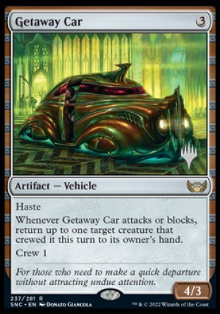 Getaway Car (Promo Pack) [Streets of New Capenna Promos] | Nerdhalla Games