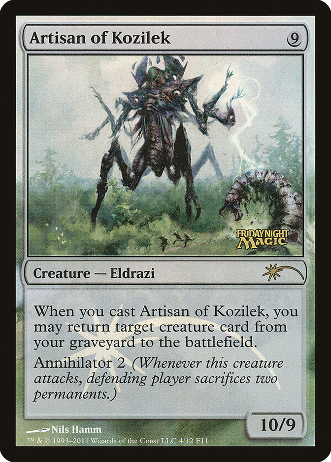 Artisan of Kozilek [Friday Night Magic 2011] | Nerdhalla Games