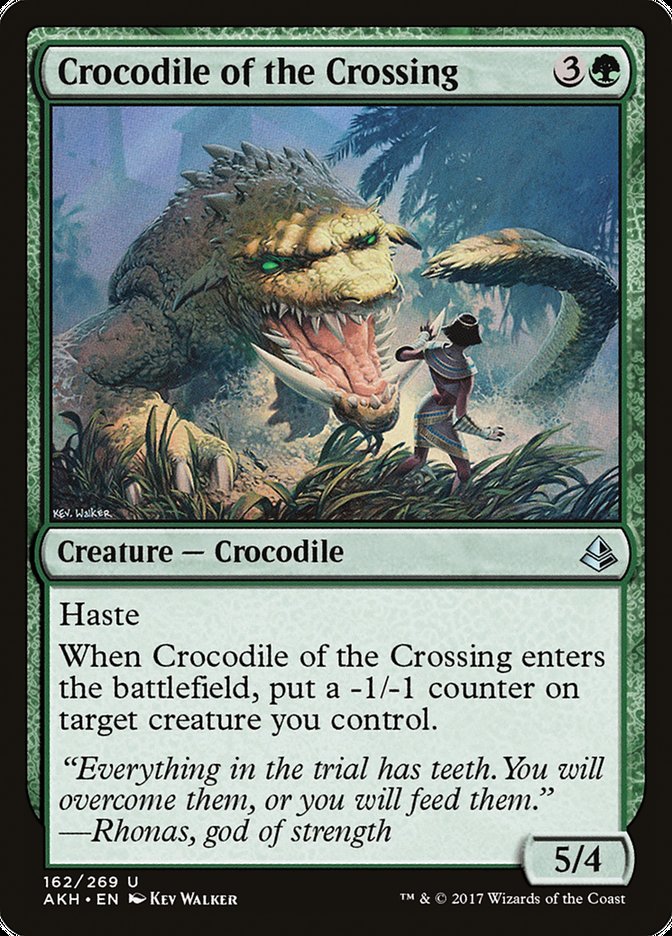 Crocodile of the Crossing [Amonkhet] | Nerdhalla Games