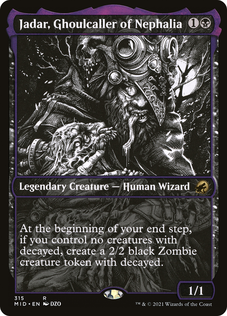 Jadar, Ghoulcaller of Nephalia (Showcase Eternal Night) [Innistrad: Midnight Hunt] | Nerdhalla Games