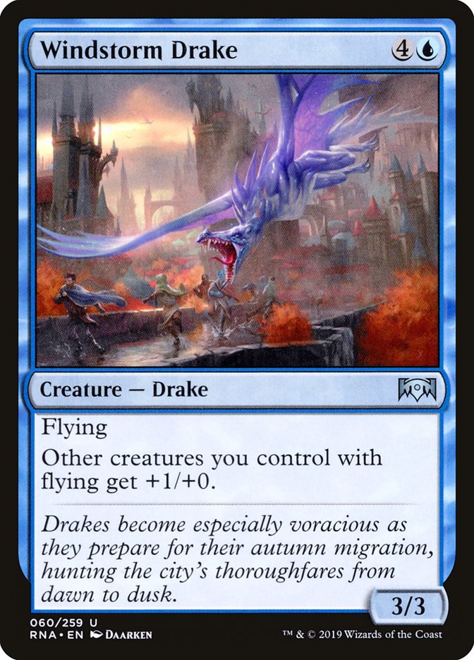 Windstorm Drake [Ravnica Allegiance] | Nerdhalla Games