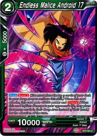 Endless Malice Android 17 (BT5-064) [Miraculous Revival] | Nerdhalla Games