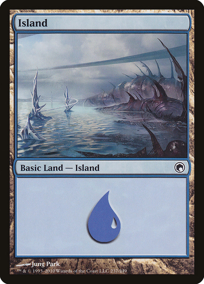 Island (237) [Scars of Mirrodin] | Nerdhalla Games