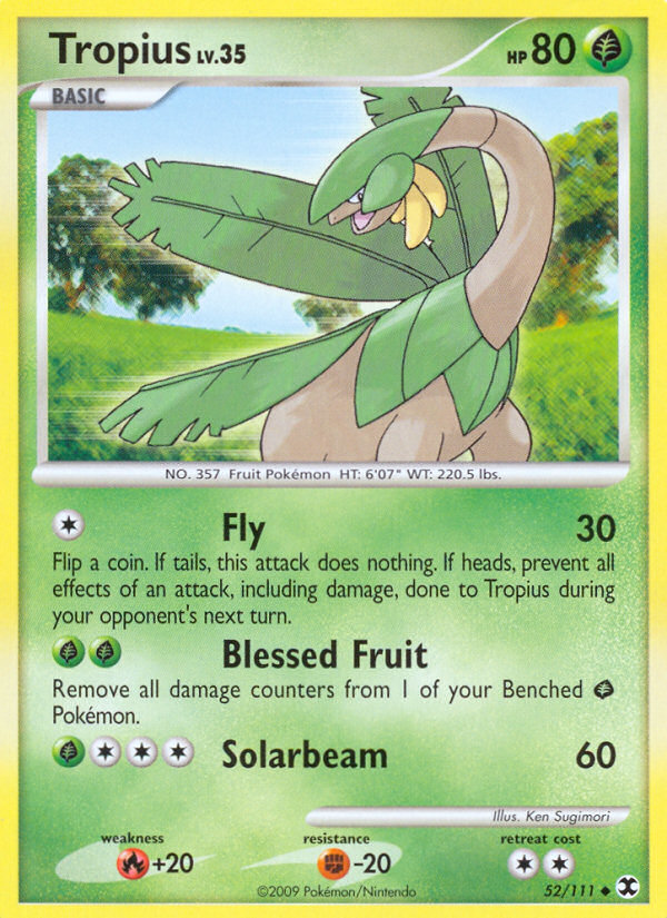 Tropius (52/111) [Platinum: Rising Rivals] | Nerdhalla Games