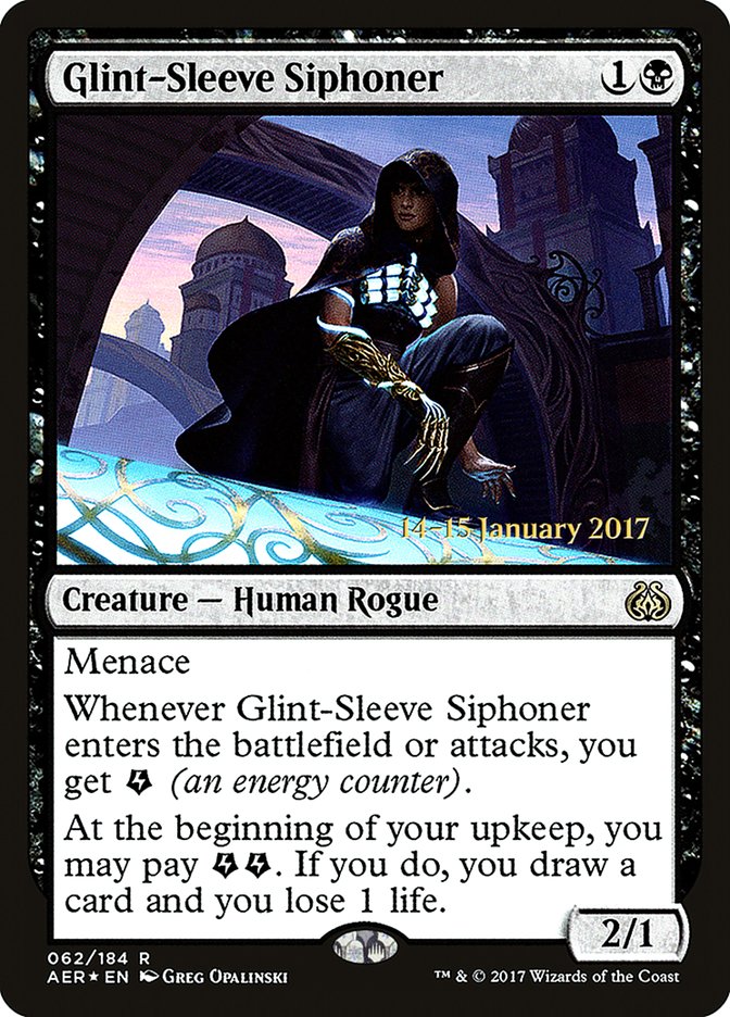 Glint-Sleeve Siphoner  [Aether Revolt Prerelease Promos] | Nerdhalla Games