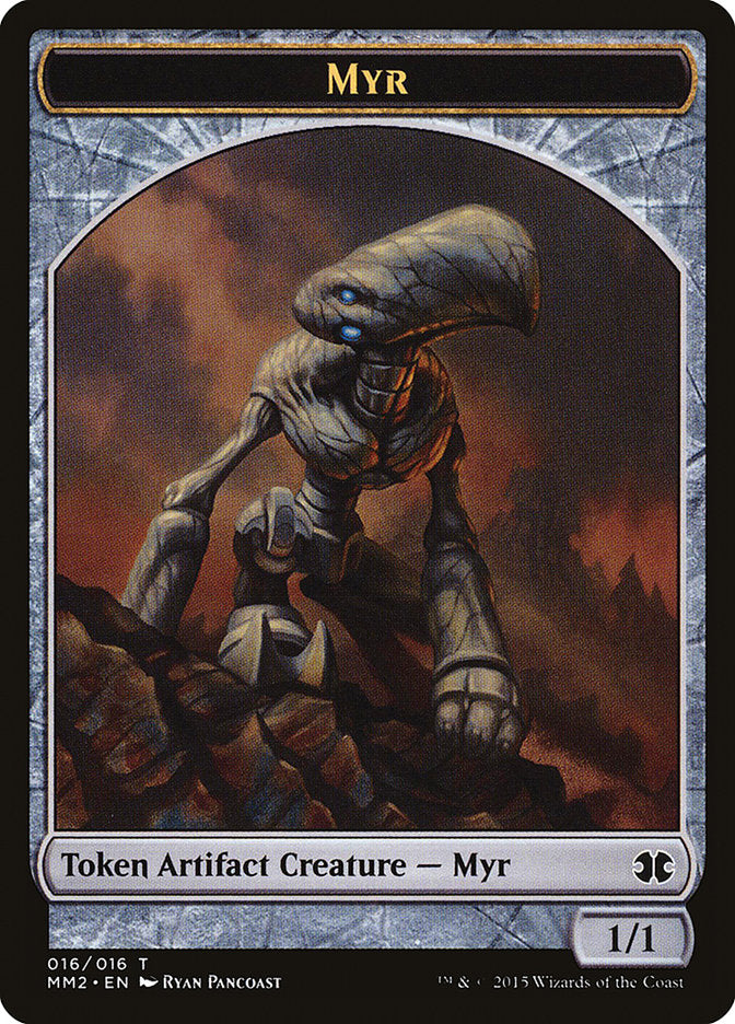 Myr [Modern Masters 2015 Tokens] | Nerdhalla Games