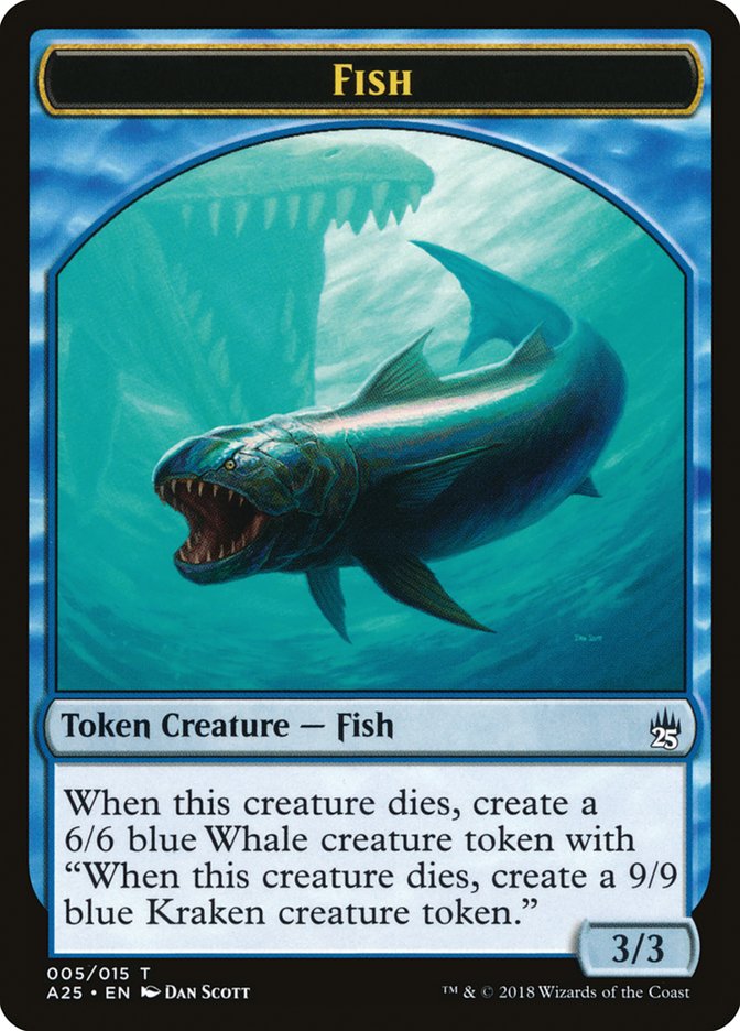 Fish [Masters 25 Tokens] | Nerdhalla Games