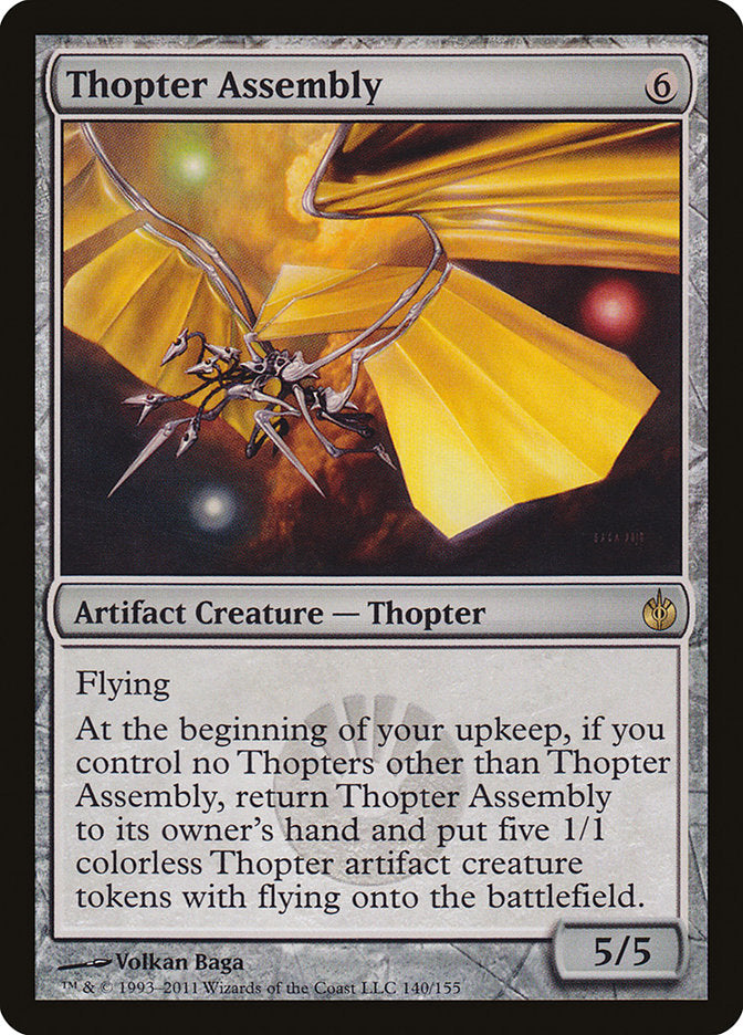 Thopter Assembly [Mirrodin Besieged] | Nerdhalla Games