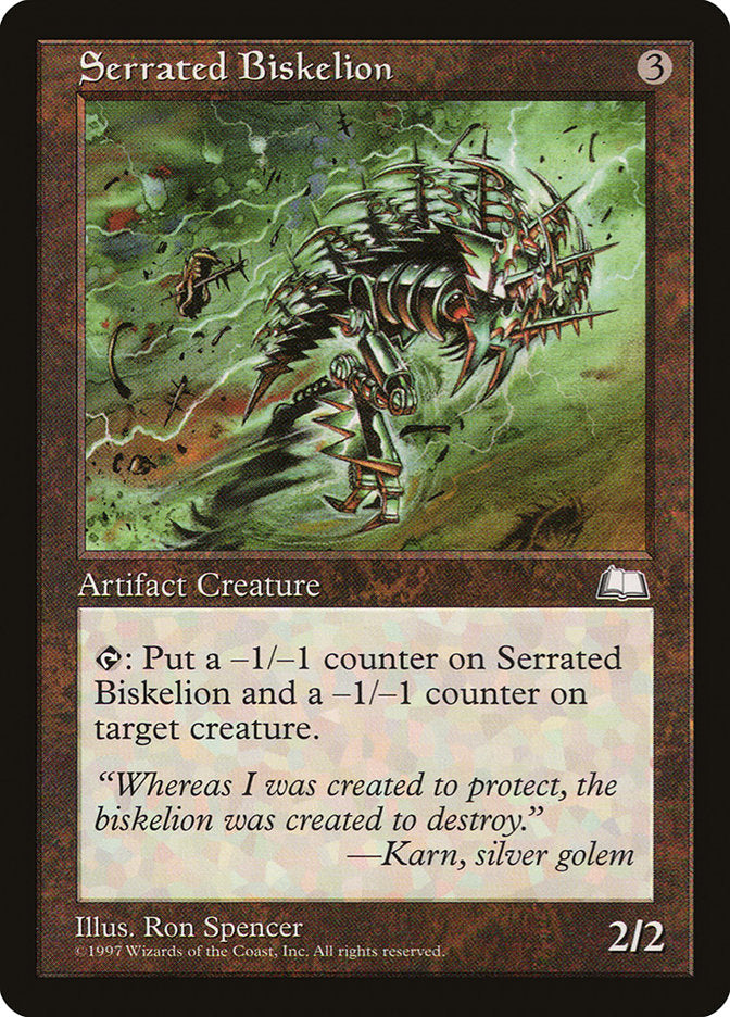 Serrated Biskelion [Weatherlight] | Nerdhalla Games