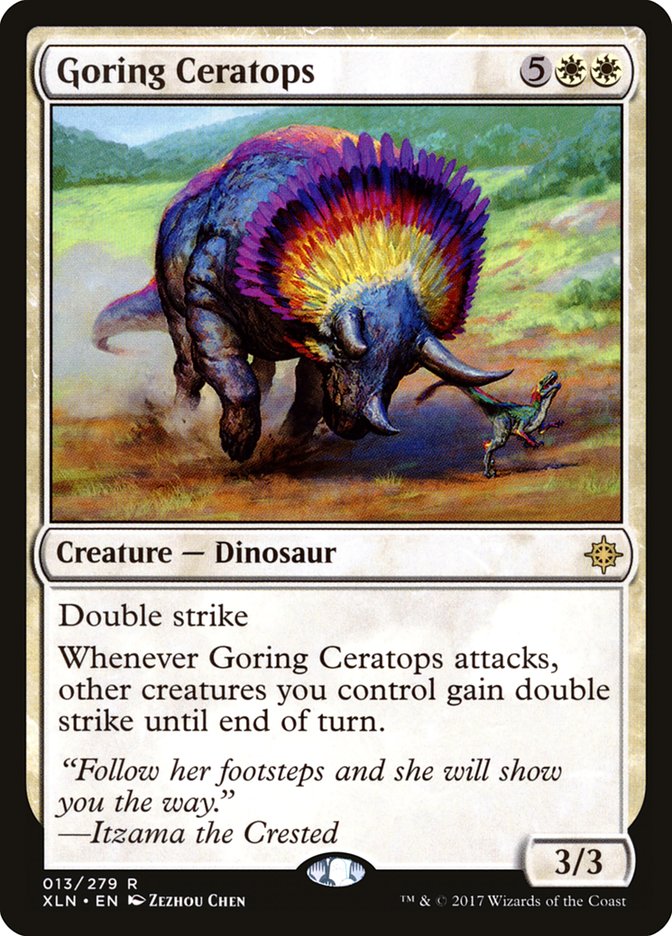 Goring Ceratops [Ixalan] | Nerdhalla Games