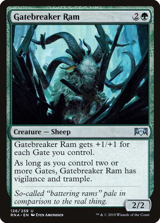 Gatebreaker Ram [Ravnica Allegiance] | Nerdhalla Games