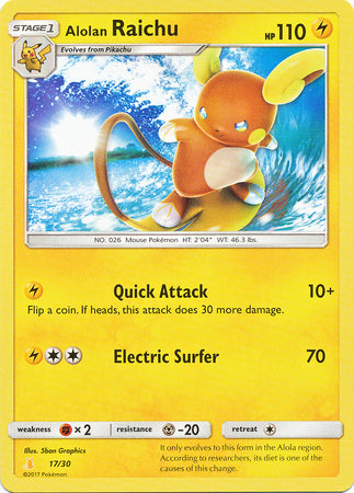 Alolan Raichu (17/30) [Sun & Moon: Trainer Kit - Alolan Raichu] | Nerdhalla Games