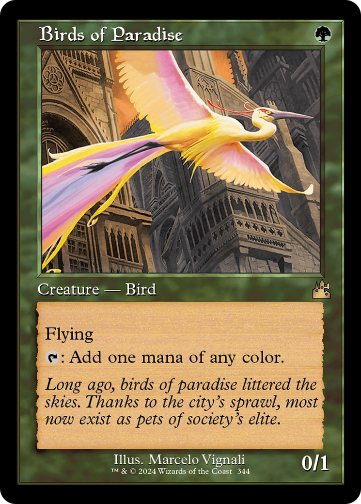 Birds of Paradise (Retro) [Ravnica Remastered] | Nerdhalla Games