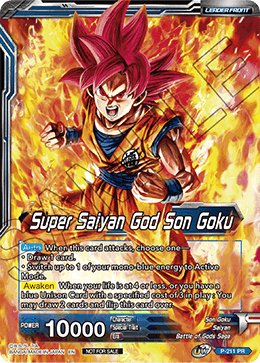 Super Saiyan God Son Goku // SSGSS Son Goku, Soul Striker Reborn (P-211) [Collector's Selection Vol. 2] | Nerdhalla Games