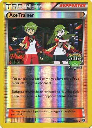 Ace Trainer (69/98) (International Challenge Promo Staff) [XY: Ancient Origins] | Nerdhalla Games