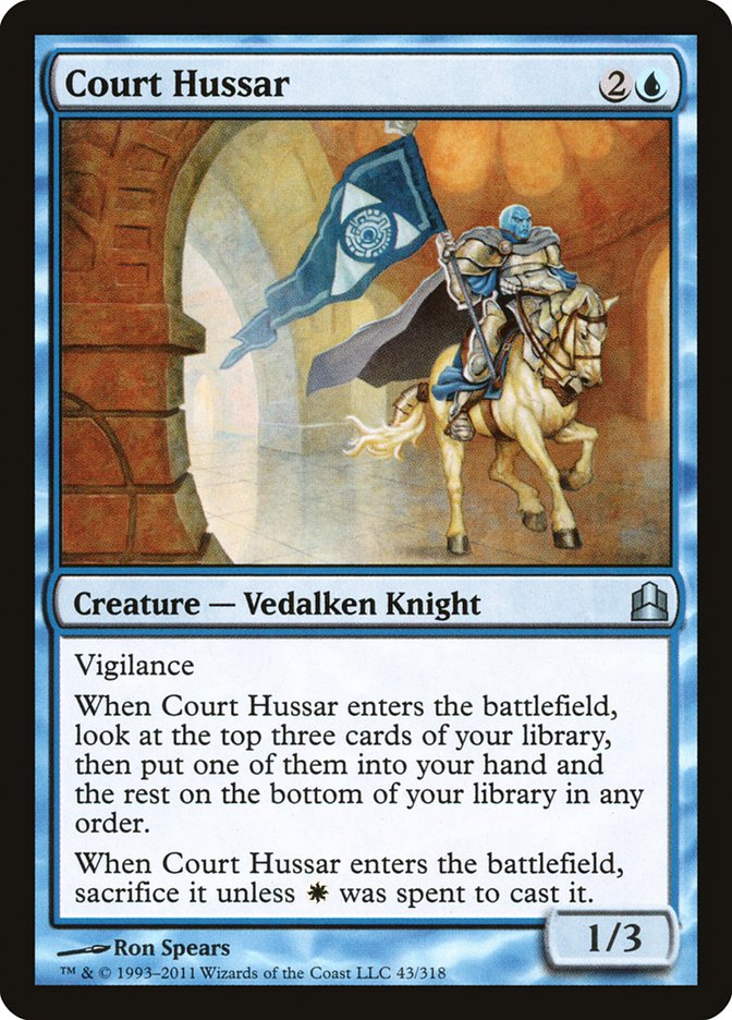 Court Hussar [Commander 2011] | Nerdhalla Games