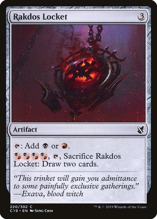 Rakdos Locket [Commander 2019] | Nerdhalla Games