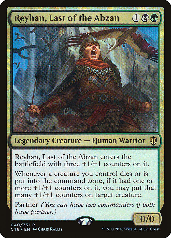 Reyhan, Last of the Abzan [Commander 2016] | Nerdhalla Games