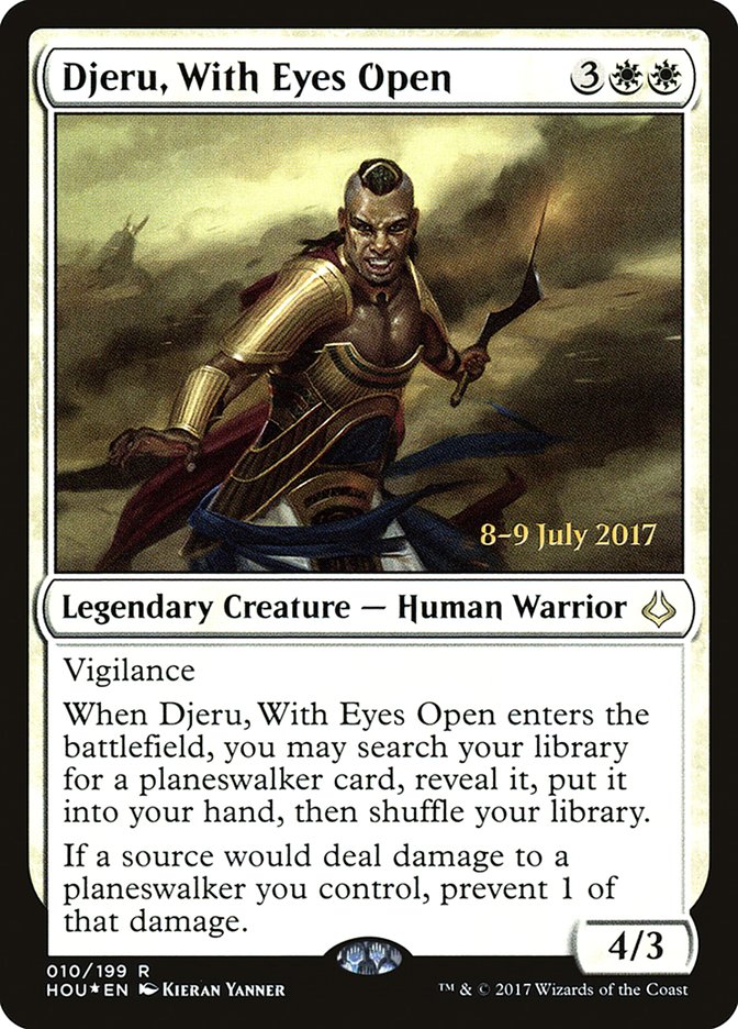 Djeru, With Eyes Open  [Hour of Devastation Prerelease Promos] | Nerdhalla Games